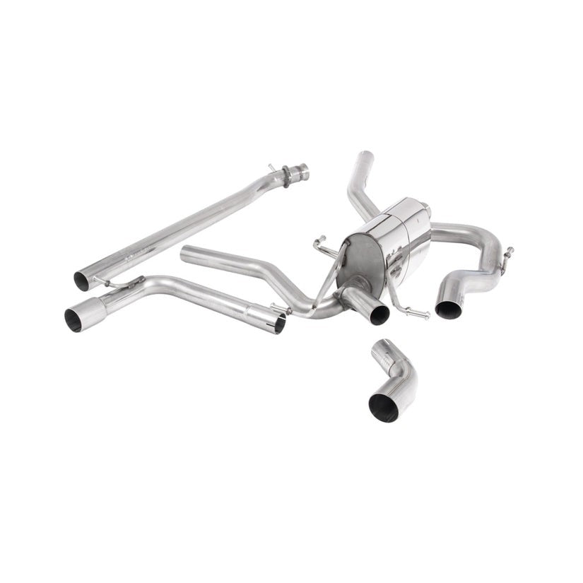 Milltek Cat Back Exhaust Suzuki Swift Sport 1.4 BoosterJet Non Hybrid Non-OPF/GPF 17+