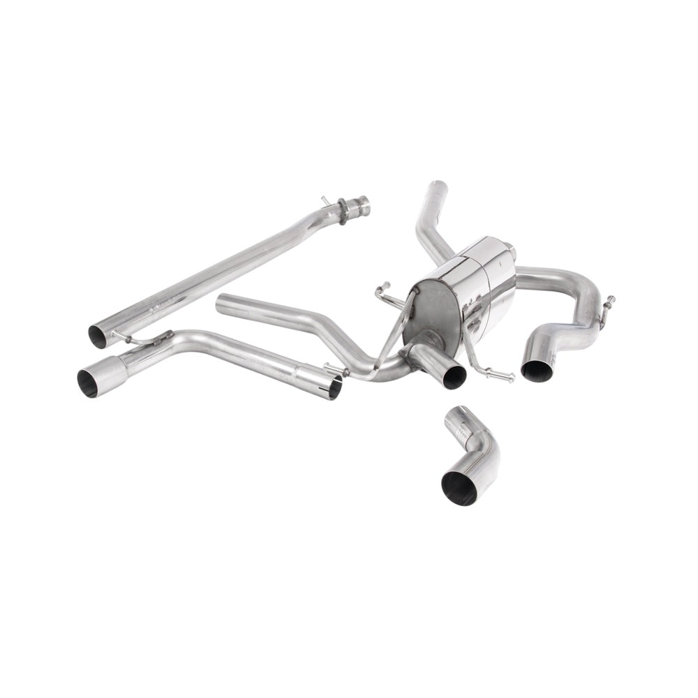 Milltek Cat Back Exhaust Suzuki Swift Sport 1.4 BoosterJet (Non Hybrid and without GPF/OPF) 17-25