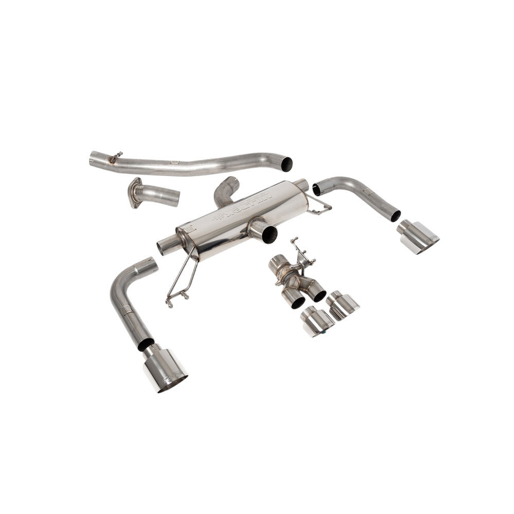 Milltek Secondary Cat Back Exhaust Toyota Corolla GR Corolla 1.6 Turbo 23-25