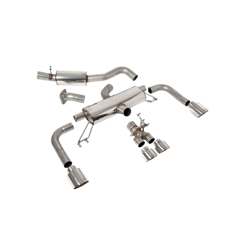 Milltek Secondary Cat Back Exhaust Toyota Corolla GR Corolla 1.6 Turbo 23-25