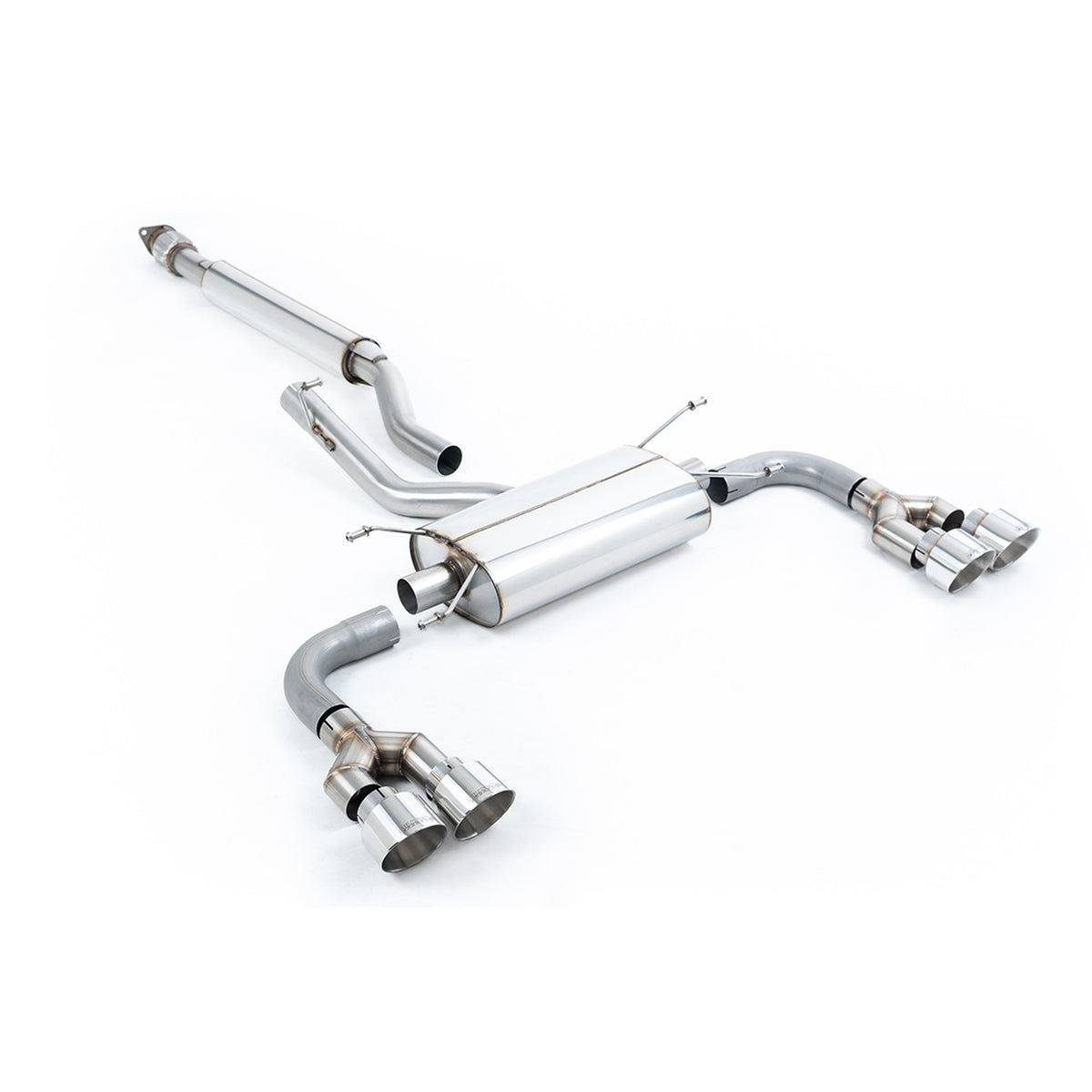 Milltek Secondary Cat Back Exhaust Toyota Lexus GR86 2.4 Litre 22+