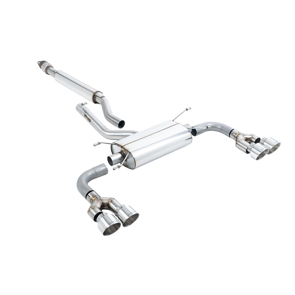 Milltek Secondary Cat Back Exhaust Toyota GR86 2.4 Litre 22-25