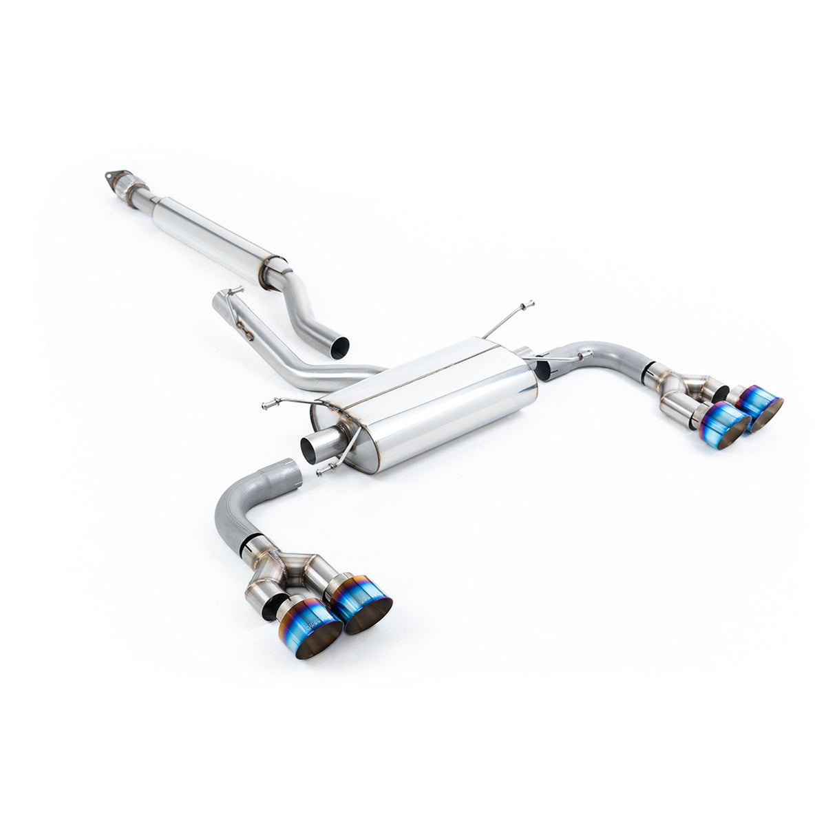 Milltek Secondary Cat Back Exhaust Toyota Lexus GR86 2.4 Litre 22+