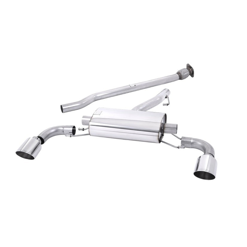 Milltek Secondary Cat Back Exhaust Toyota Lexus GR86 2.4 Litre 22+