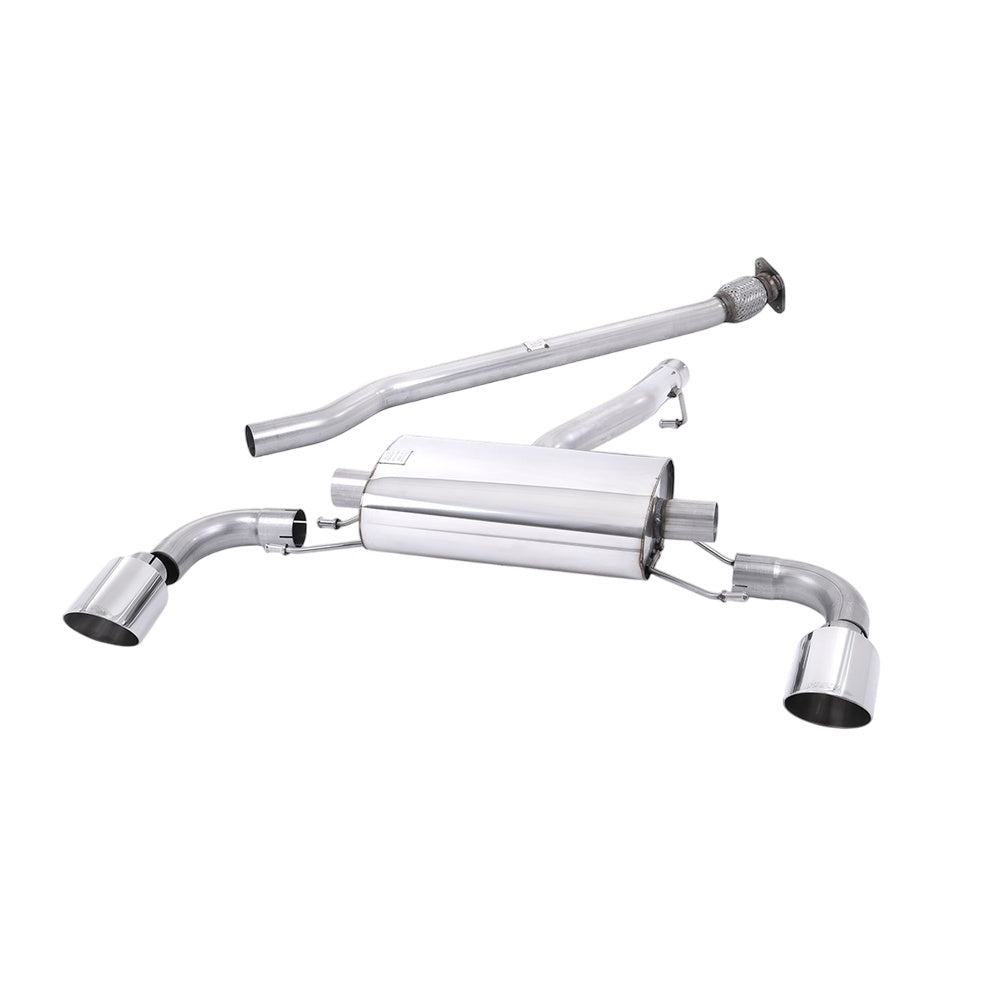 Milltek Secondary Cat Back Exhaust Toyota GR86 2.4 Litre 22-25