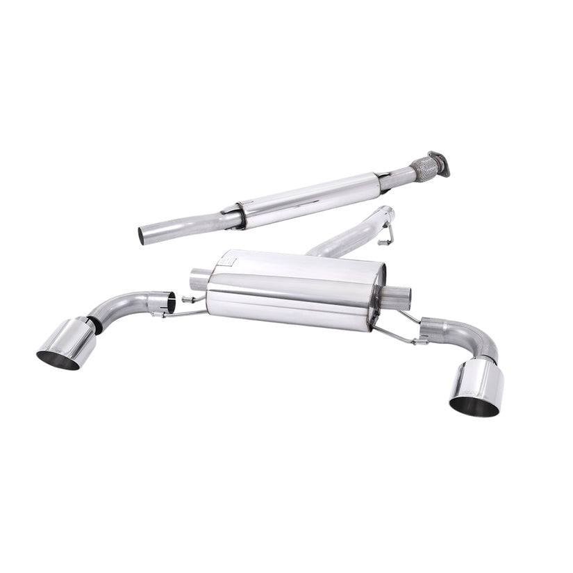 Milltek Secondary Cat Back Exhaust Toyota Lexus GR86 2.4 Litre 22+