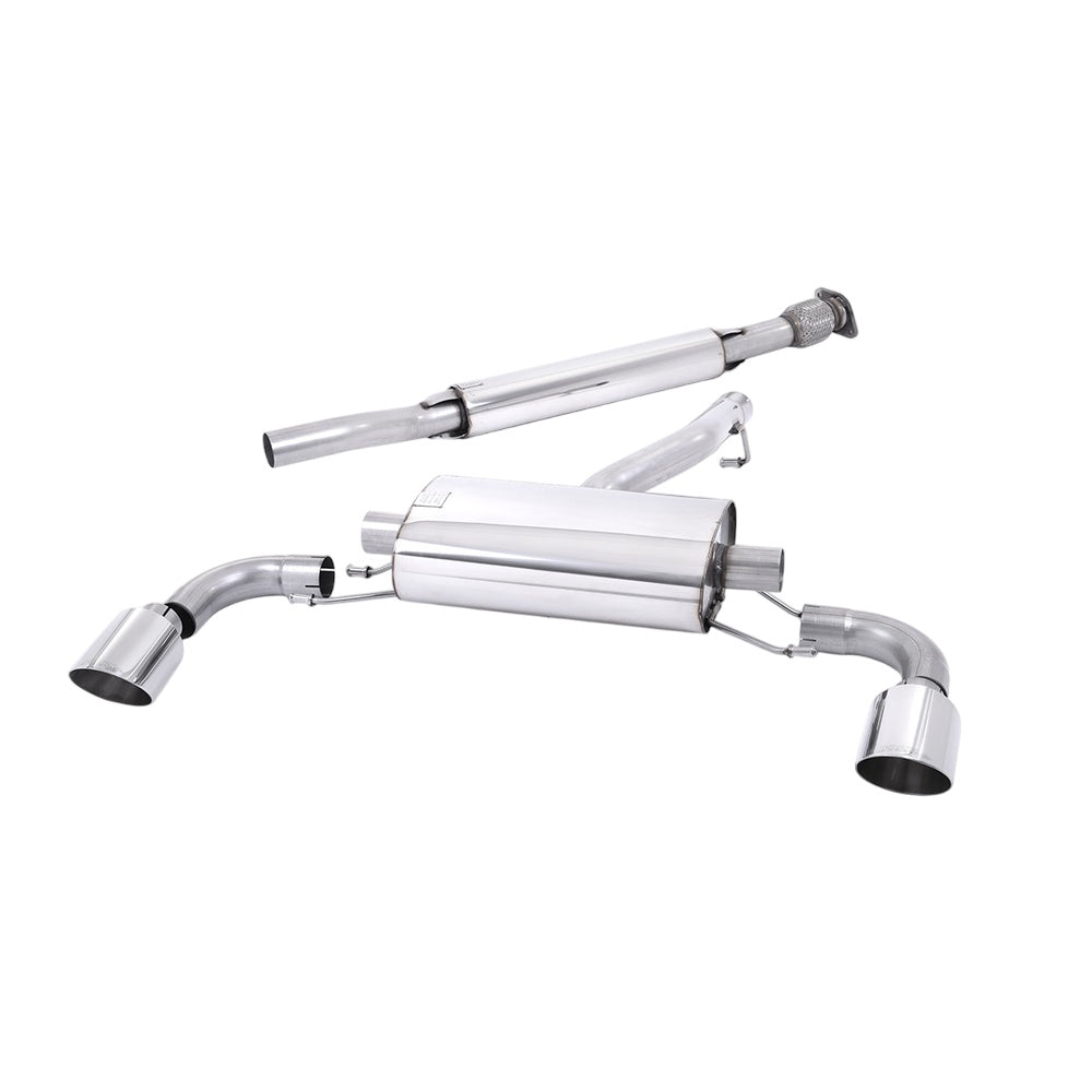 Milltek Secondary Cat Back Exhaust Toyota GR86 2.4 Litre 22-25