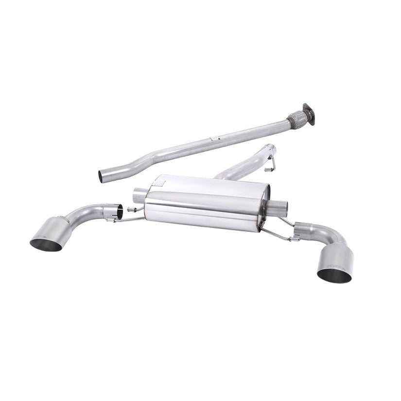 Milltek Secondary Cat Back Exhaust Toyota Lexus GR86 2.4 Litre 22+