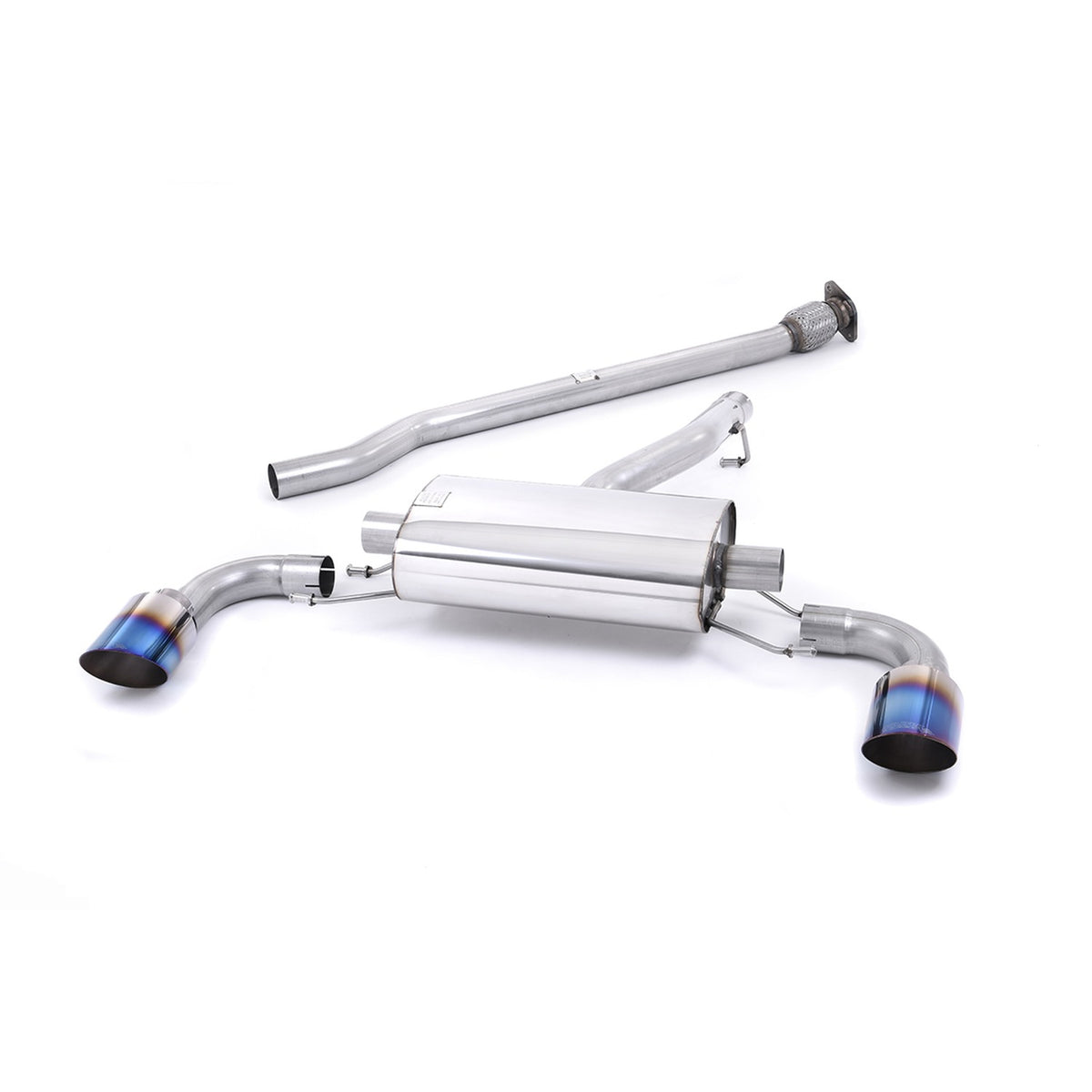 Milltek Secondary Cat Back Exhaust Toyota Lexus GR86 2.4 Litre 22+