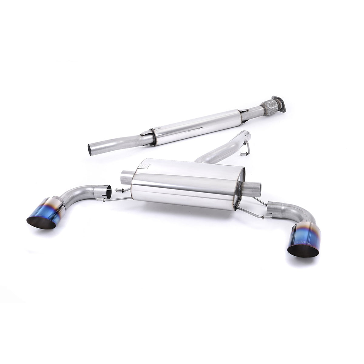 Milltek Secondary Cat Back Exhaust Toyota Lexus GR86 2.4 Litre 22+