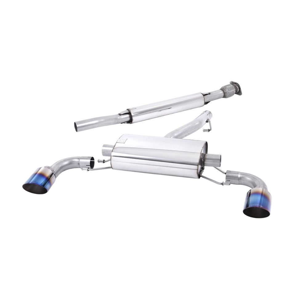 Milltek Secondary Cat Back Exhaust Toyota GR86 2.4 Litre 22-25