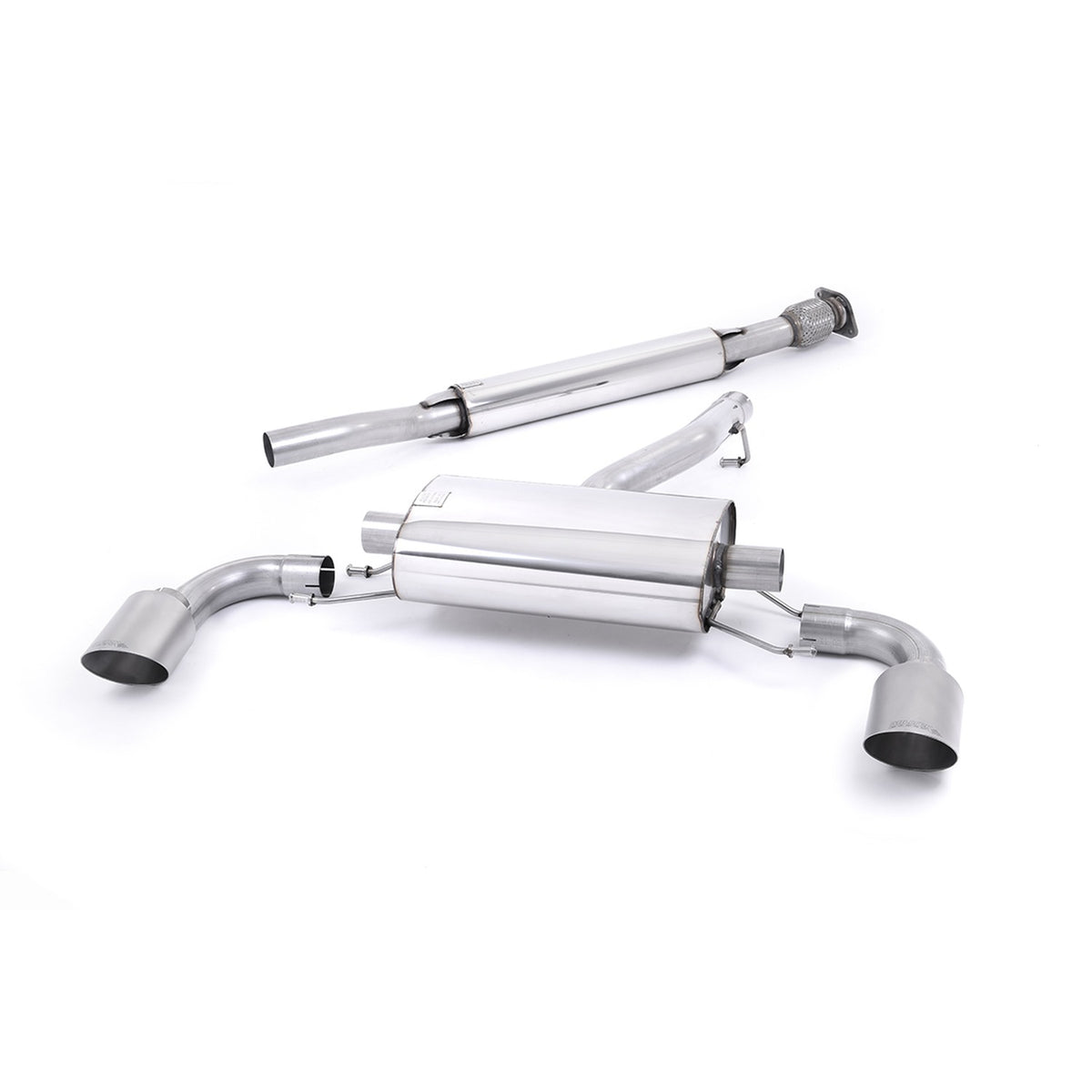 Milltek Secondary Cat Back Exhaust Toyota Lexus GR86 2.4 Litre 22+
