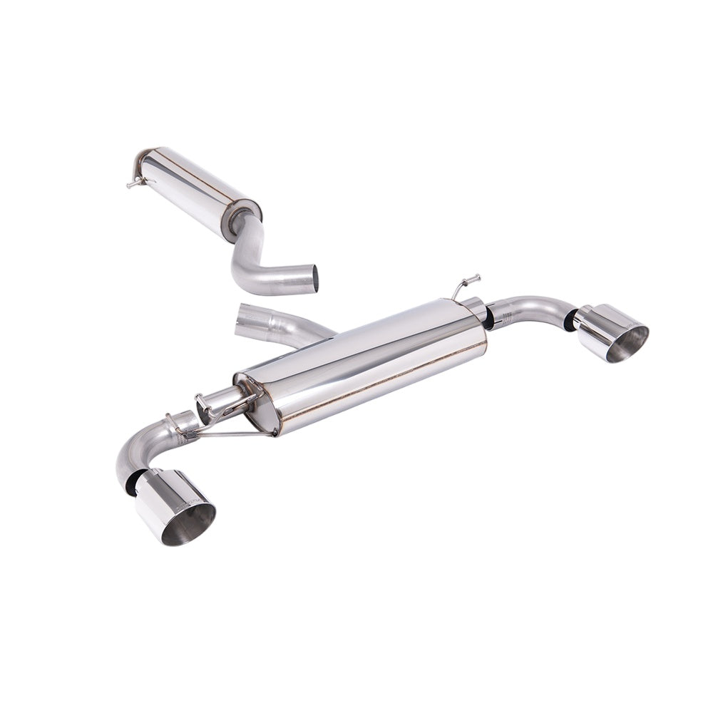 Milltek Particulate Filter-back Exhaust Toyota Yaris Gen 2 GR 1.6T (OPF/GPF Models Only) 24-25