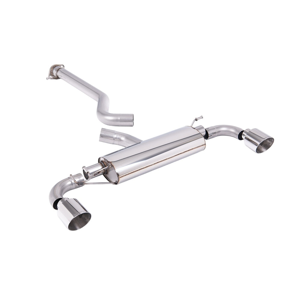 Milltek Particulate Filter-back Exhaust Toyota Yaris Gen 2 GR 1.6T (OPF/GPF Models Only) 24-25