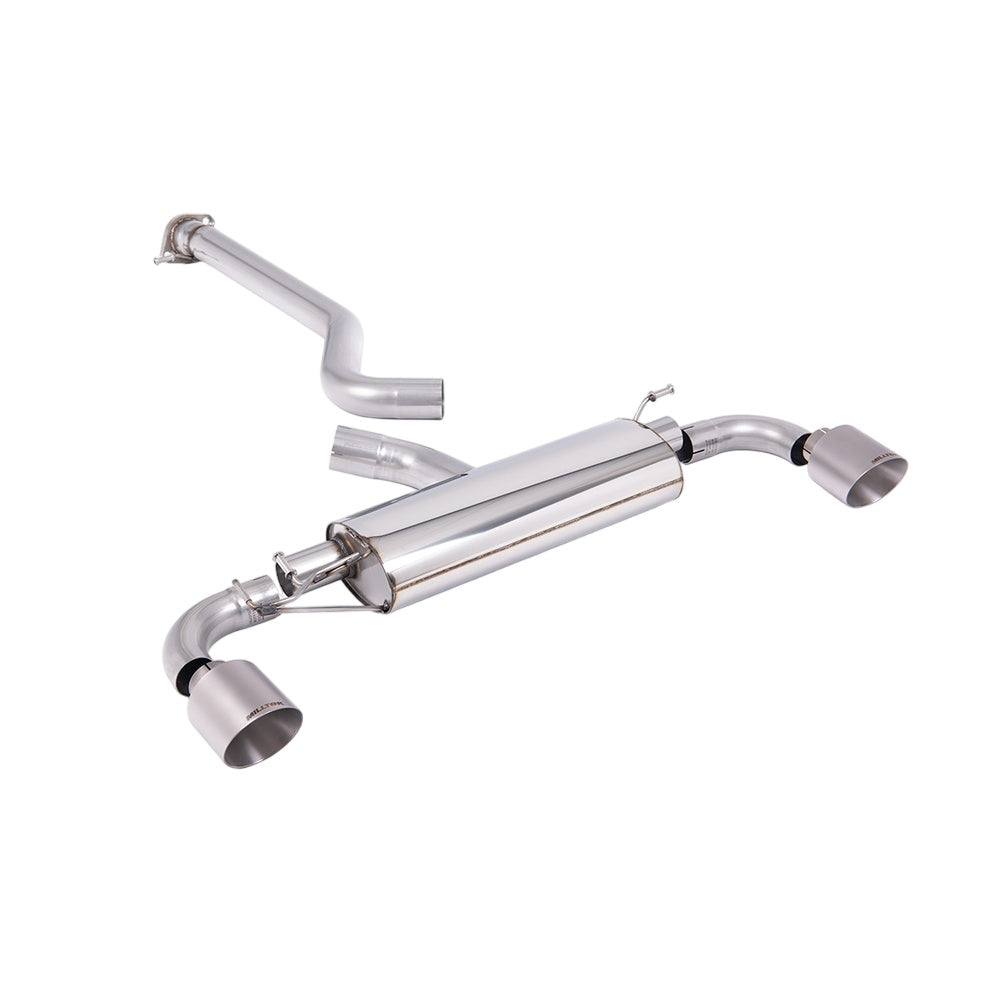 Milltek Particulate Filter-back Exhaust Toyota Yaris Gen 2 GR 1.6T (OPF/GPF Models Only) 24-25