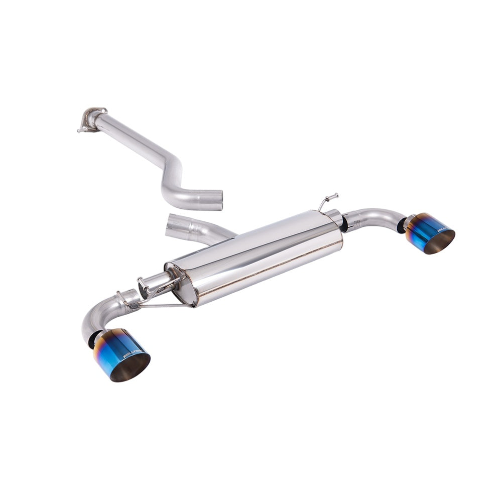 Milltek Particulate Filter-back Exhaust Toyota Yaris Gen 2 GR 1.6T (OPF/GPF Models Only) 24-25