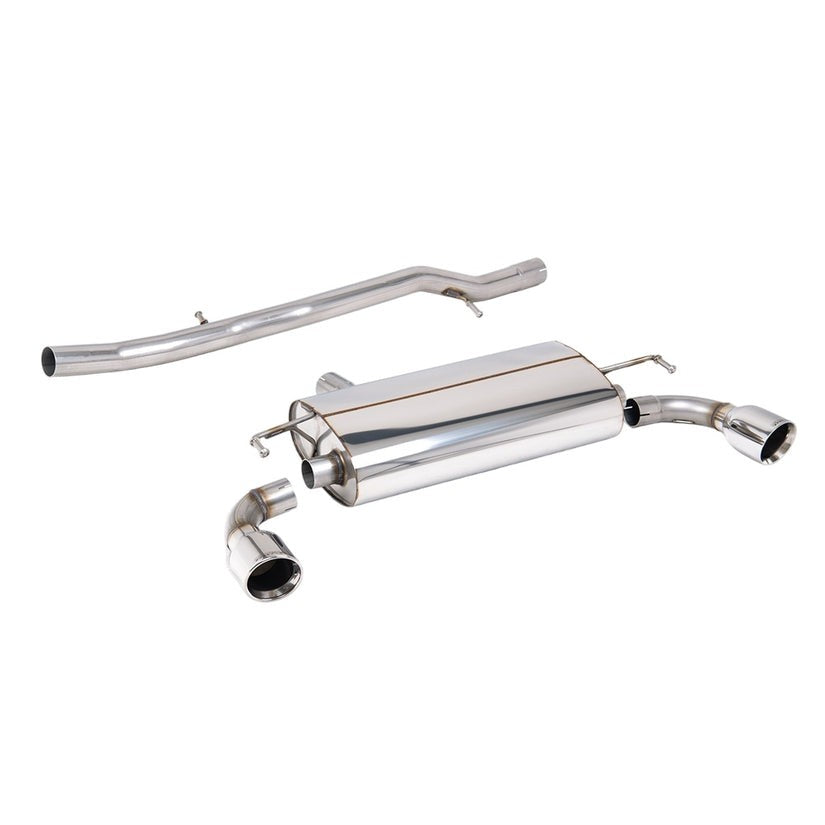 Milltek Cat Back Exhaust Volkswagen Golf Mk4 R32 3.2 V6 4WD 02-05