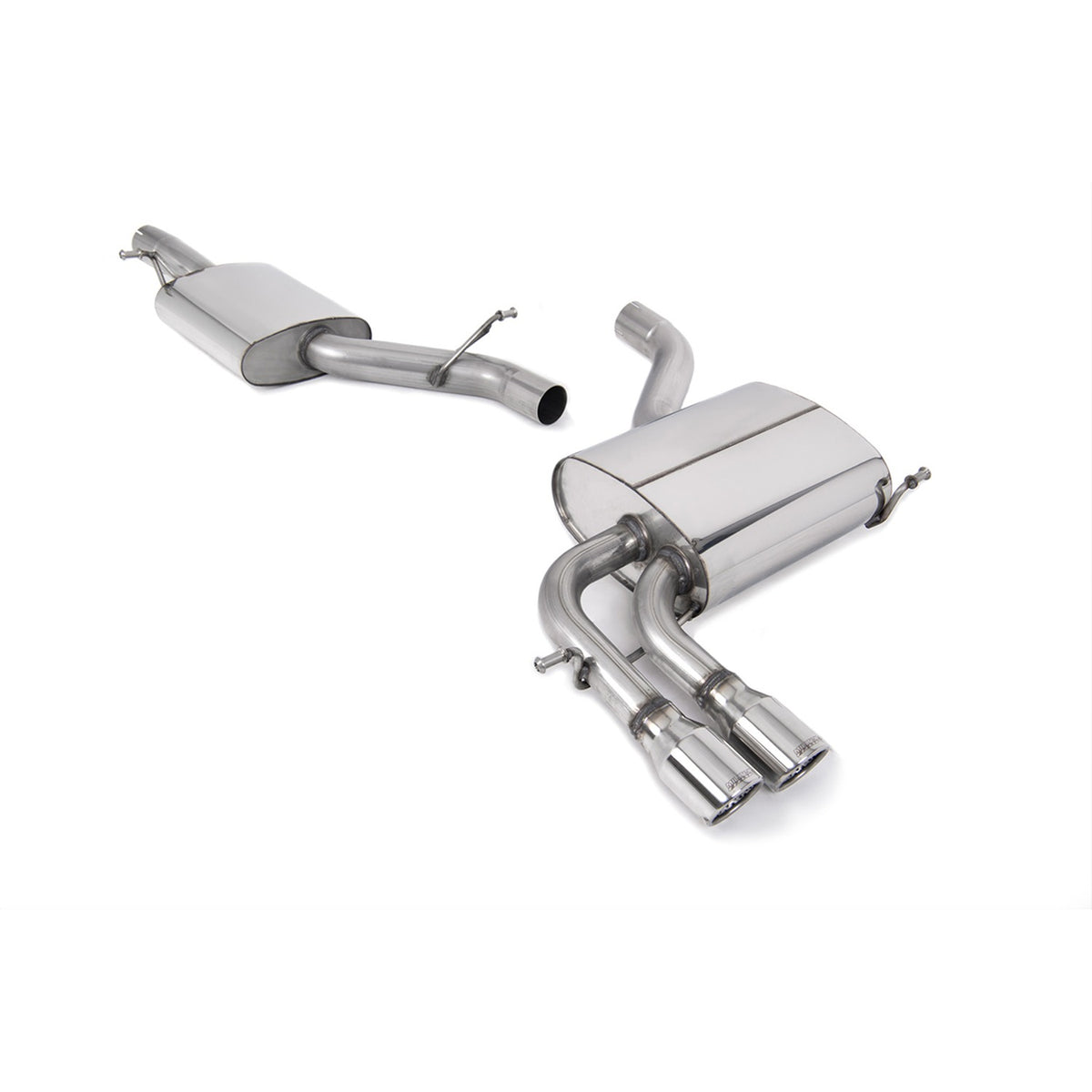 Milltek Cat Back Exhaust Audi A3 2.0T FSI Quattro 5dr Sportback 04-12