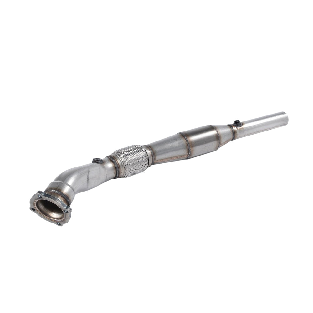 Milltek Large Bore Downpipe and Hi-Flow Sports Cat Exhaust Volkswagen Golf Mk4 337 Anniversary 180bhp 02-04