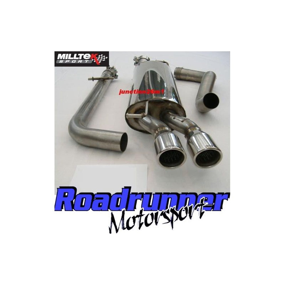 Milltek Cat Back Exhaust Volkswagen Bora 1.8T 2WD 00-05