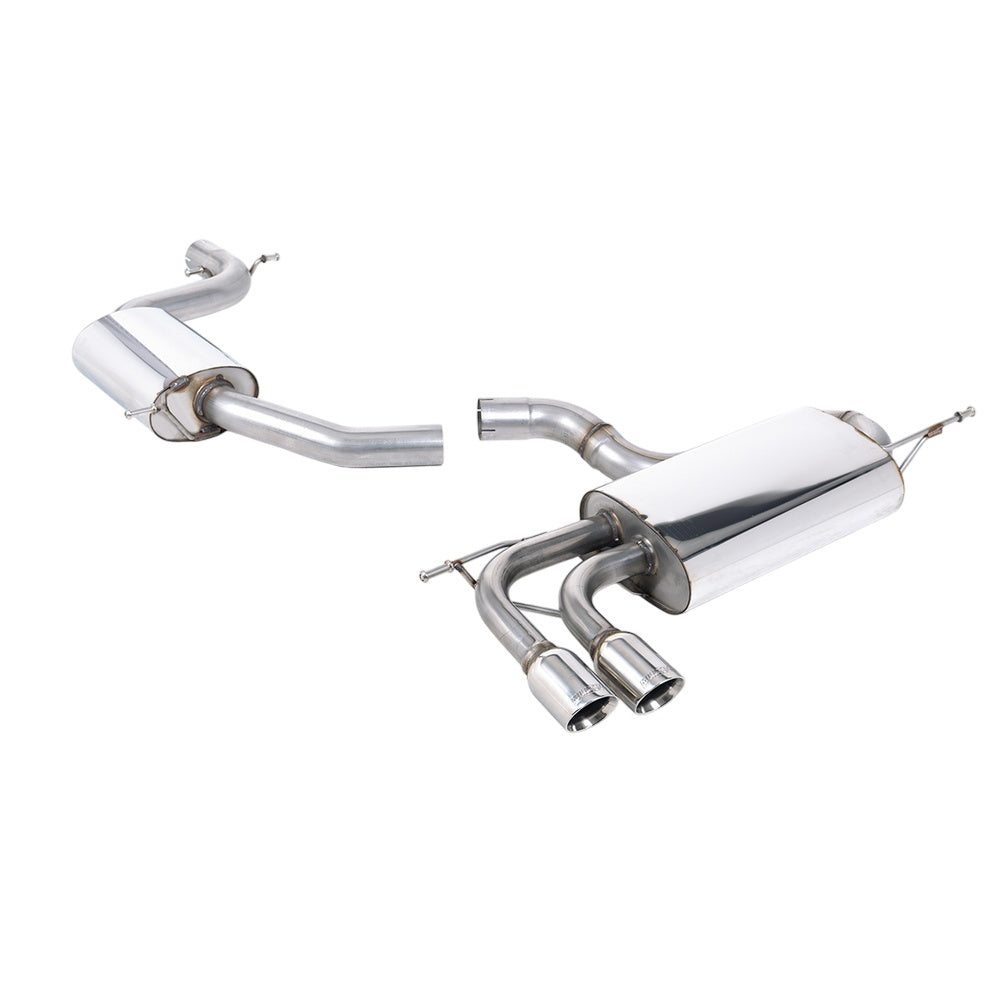 Milltek Cat Back Exhaust Volkswagen Scirocco GT 2.0 TSi 200PS 08-16