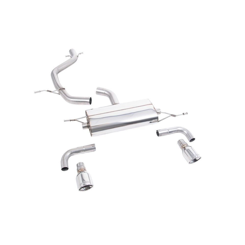 Milltek Cat Back Exhaust Volkswagen Golf Mk6 GTi 2.0 TSI 210PS 09-13