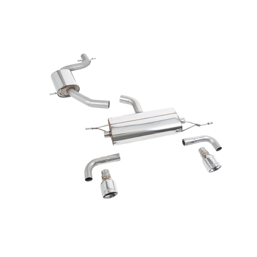 Milltek Cat Back Exhaust Volkswagen Golf Mk6 GTi 2.0 TSI 210PS 09-13