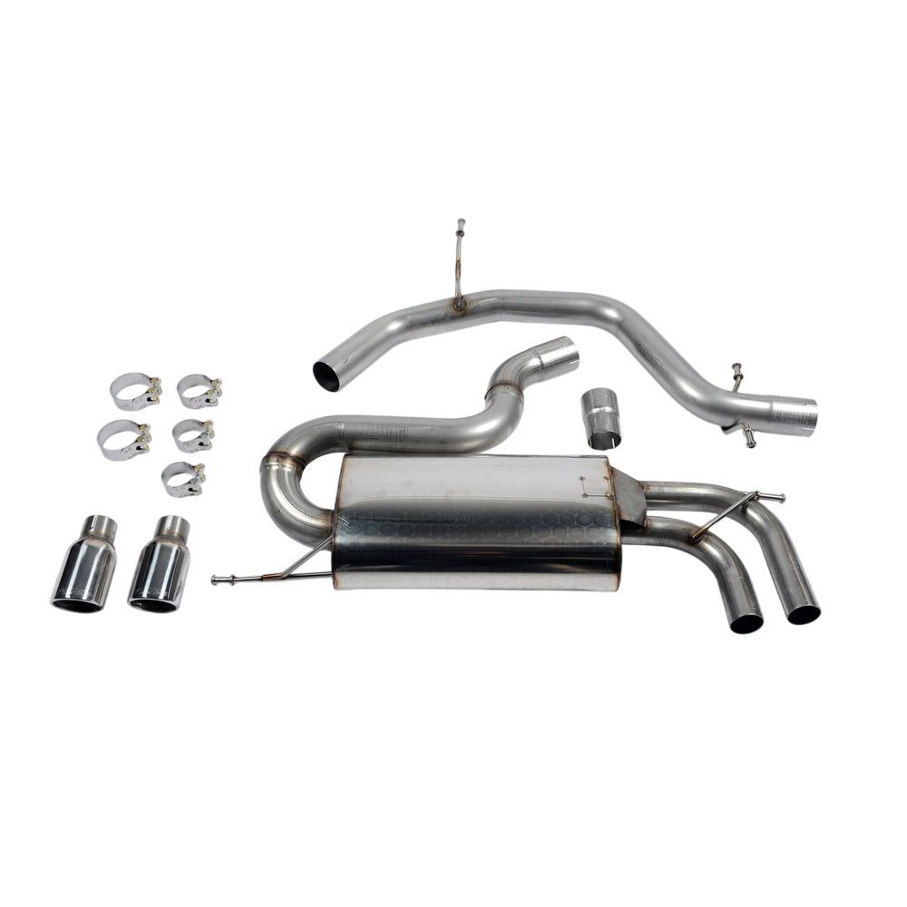 Milltek Cat Back Exhaust Seat Leon FR 2.0 T FSI 200-211PS 06-13