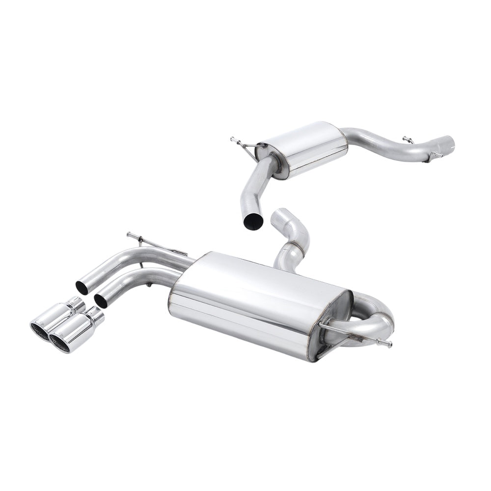 Milltek Cat Back Exhaust Seat Leon FR 2.0 T FSI 200-211PS 06-13