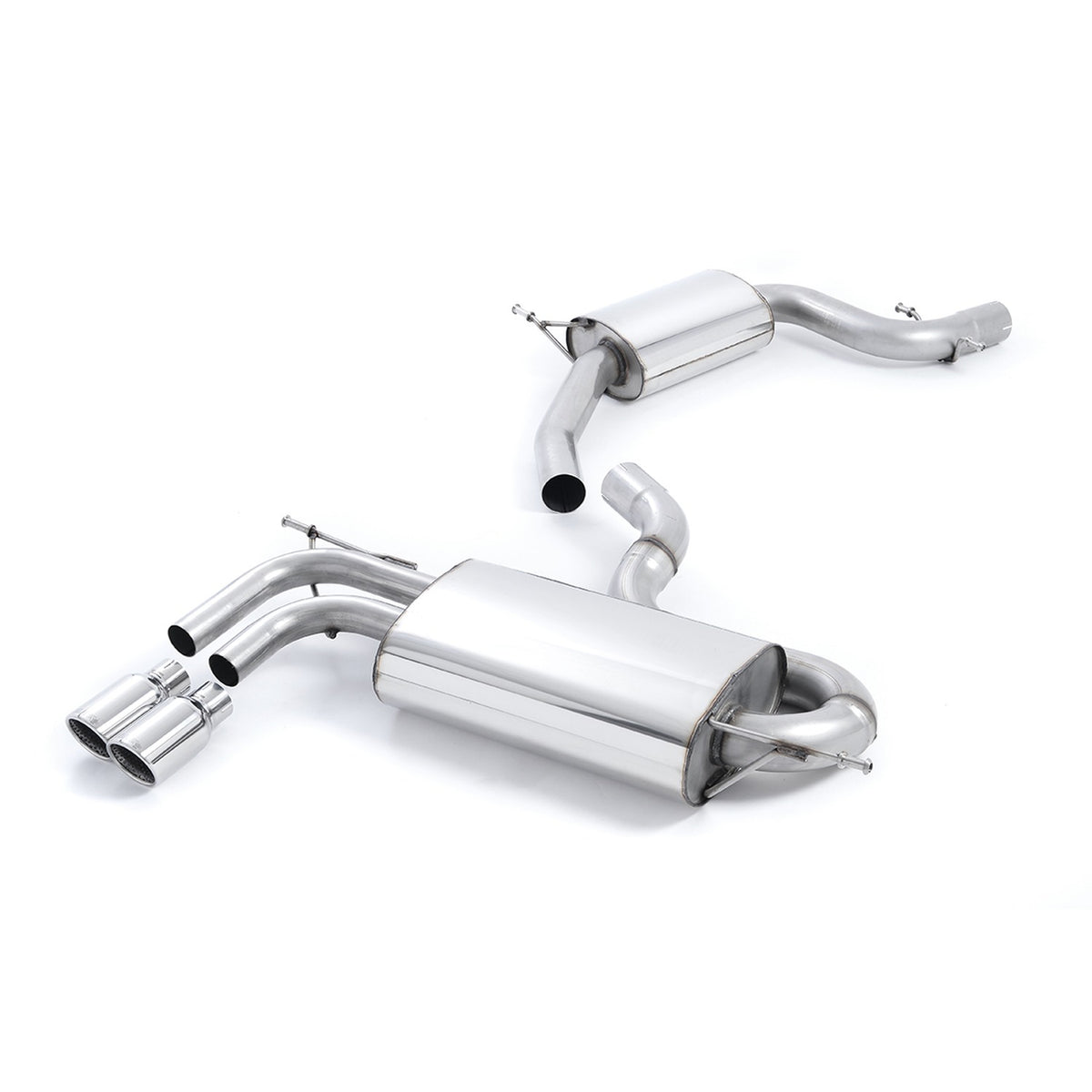 Milltek Cat Back Exhaust Volkswagen Golf Mk5 GTi 2.0T FSI 04-09