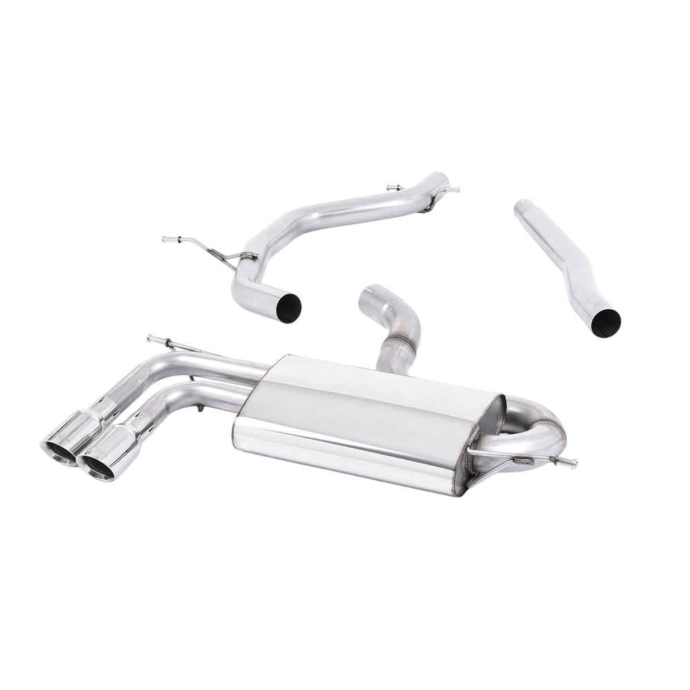 Milltek Cat Back Exhaust Audi A3 1.8 TSI 2WD 3-Door 08-12