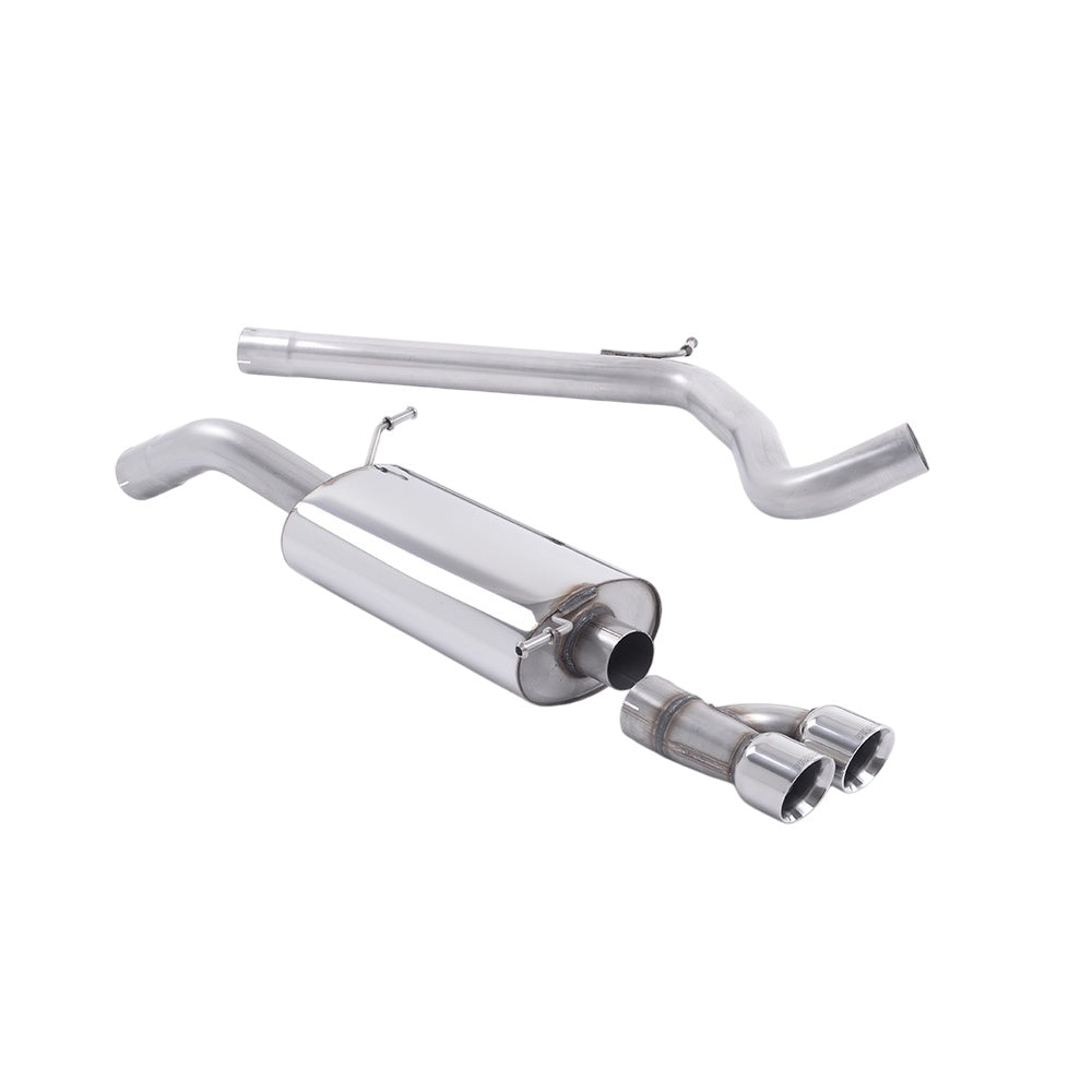 Milltek Cat Back Exhaust Audi A1 1.4 TFSi S-Line 185PS S-Tronic 10-15