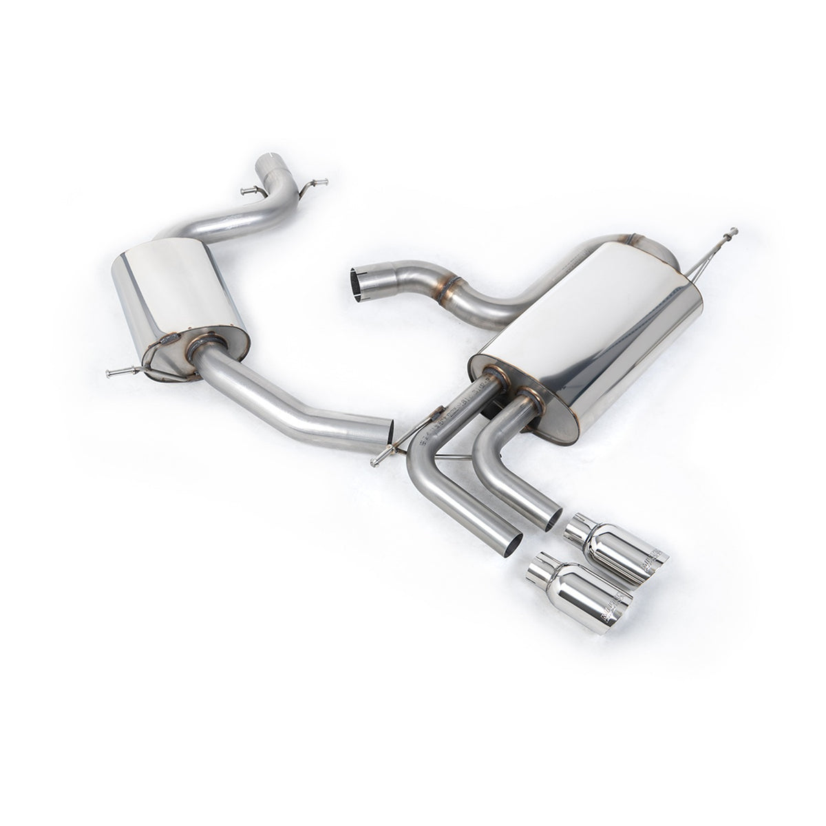 Milltek Cat Back Exhaust Volkswagen Golf Mk5 GTi Edition 30 2.0T FSi 230PS 06-09