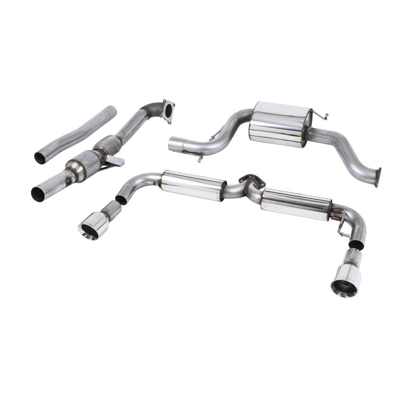 Milltek Turbo Back Exhaust with Sports Cat Volkswagen Golf Mk6 GTi Edition 35 11-12