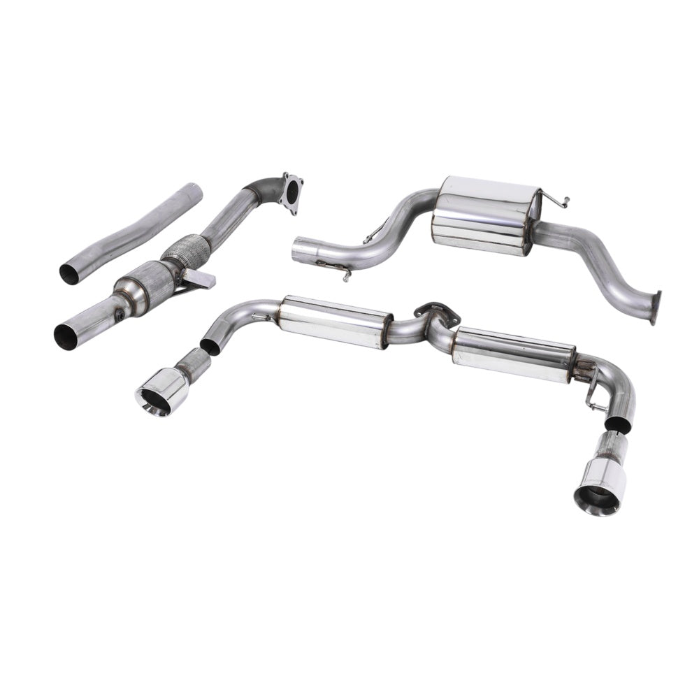 Milltek Turbo-back including Hi-Flow Sports Cat Exhaust Volkswagen Golf Mk6 GTi Edition 35 11-12