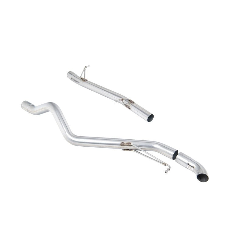 Milltek Cat Back Exhaust Volkswagen Transporter Caravelle T5 SWB 2.0 140ps 2WD 4MOTION 10-15