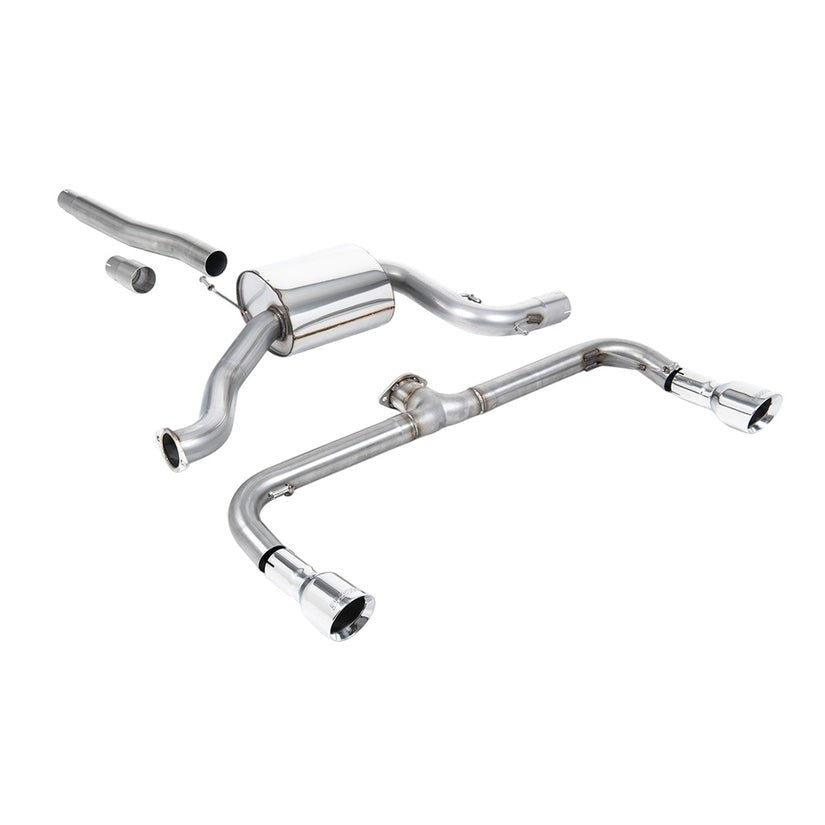 Milltek Cat Back Exhaust Volkswagen Scirocco GT 2.0 TSi 08-16