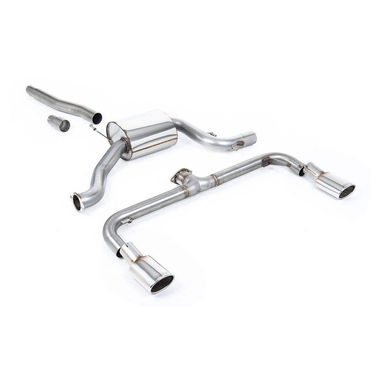 Milltek Cat Back Exhaust Volkswagen Scirocco GT 2.0 TSi 08-16