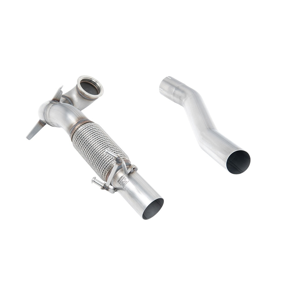 Milltek Large-bore Downpipe and De-cat Exhaust Seat Leon Cupra 280 and 290 2.0 TSI (Non OPF/GPF Models) 14-17