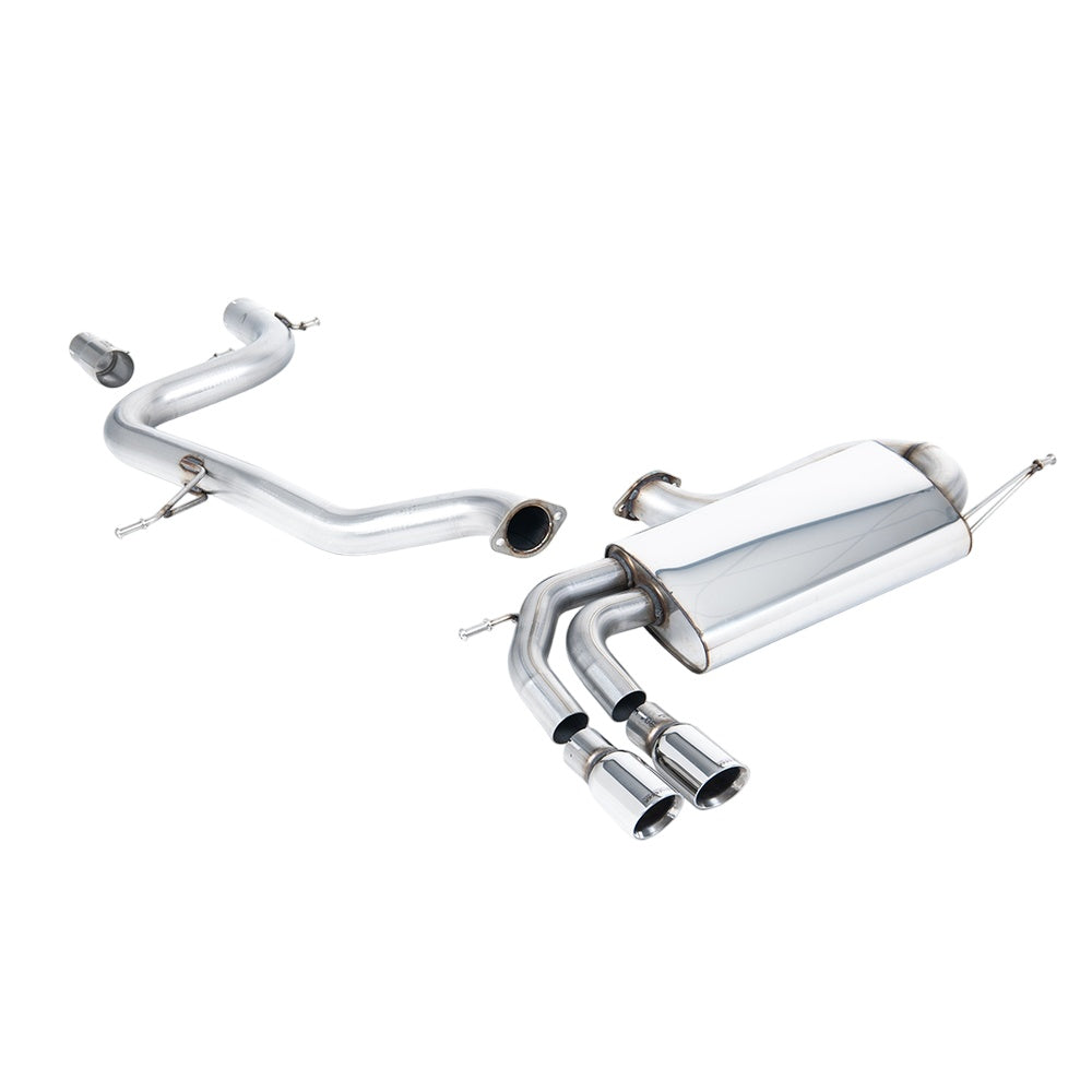 Milltek Cat Back Exhaust Volkswagen Golf Mk5 GTi 2.0T FSI 04-09