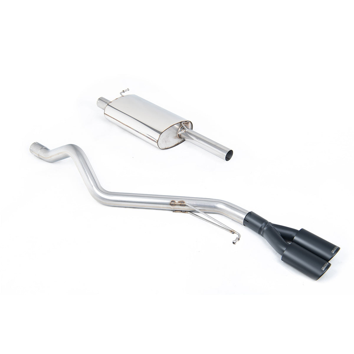 Milltek Cat Back Exhaust Volkswagen Transporter Caravelle T5 SWB 2.0 84ps 102ps 2WD 4MOTION 10-15