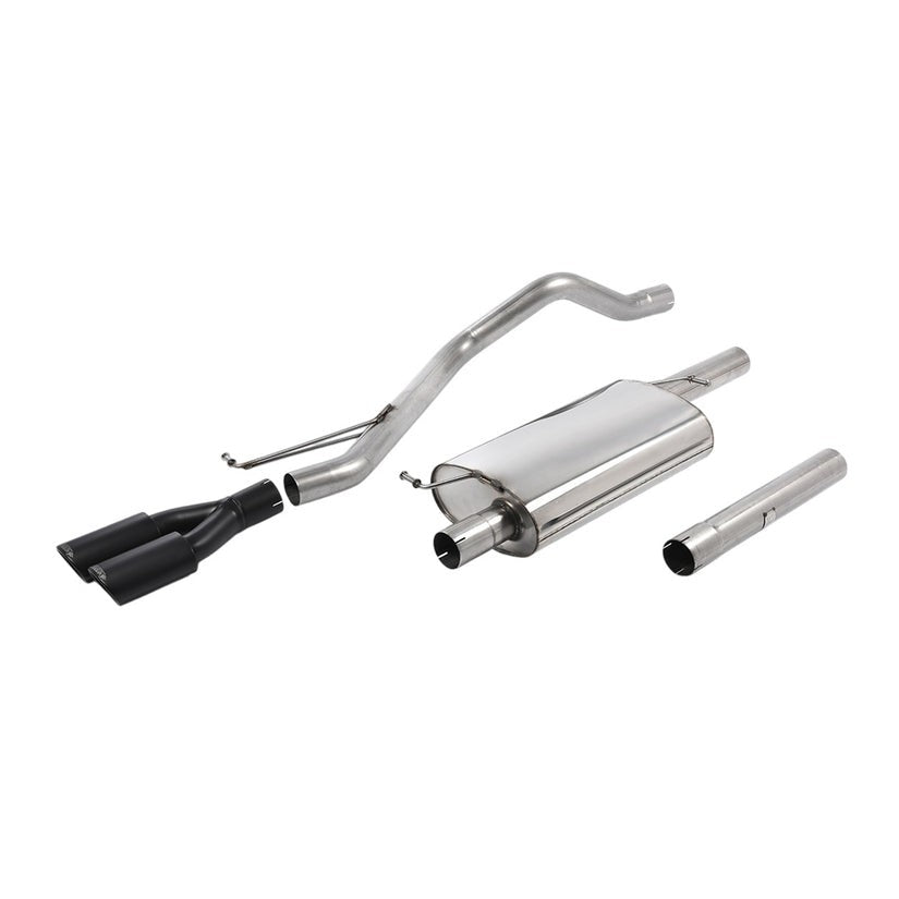 Milltek Cat Back Exhaust Volkswagen Transporter Caravelle T5 LWB 2.0 84ps 102ps 2WD 4MOTION 10-15