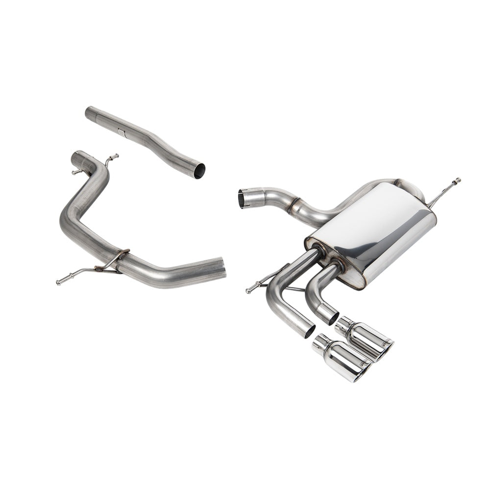 Milltek Cat Back Exhaust Volkswagen Golf Mk5 GT 2.0 TDI 170PS DPF 04-09