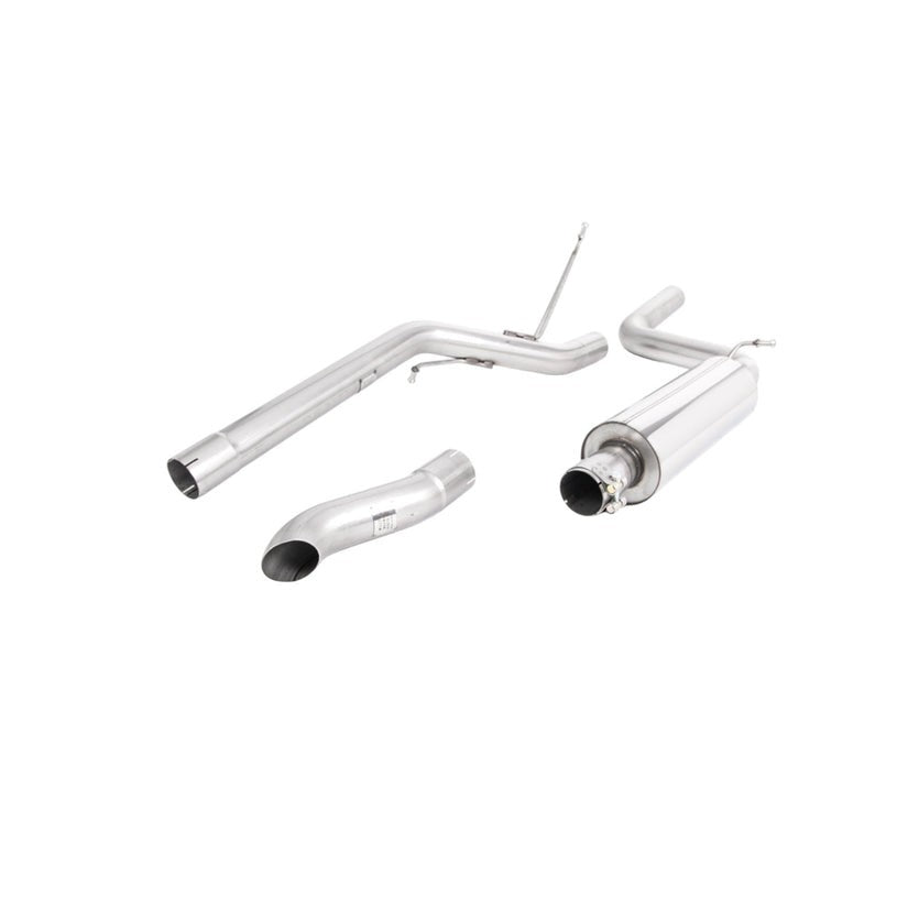 Milltek Filter Back Exhaust Volkswagen Caddy 2.0TDI 140PS 2WD Manual DSG not Maxi 03-20