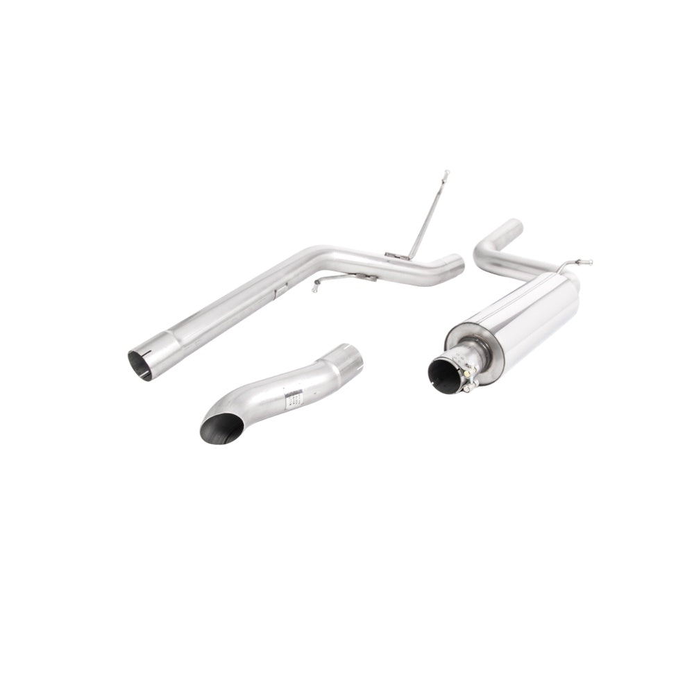 Milltek Particulate Filter-back Exhaust Volkswagen Caddy 2.0TDI 140PS 2WD Manual and DSG (not Maxi models) 03-20