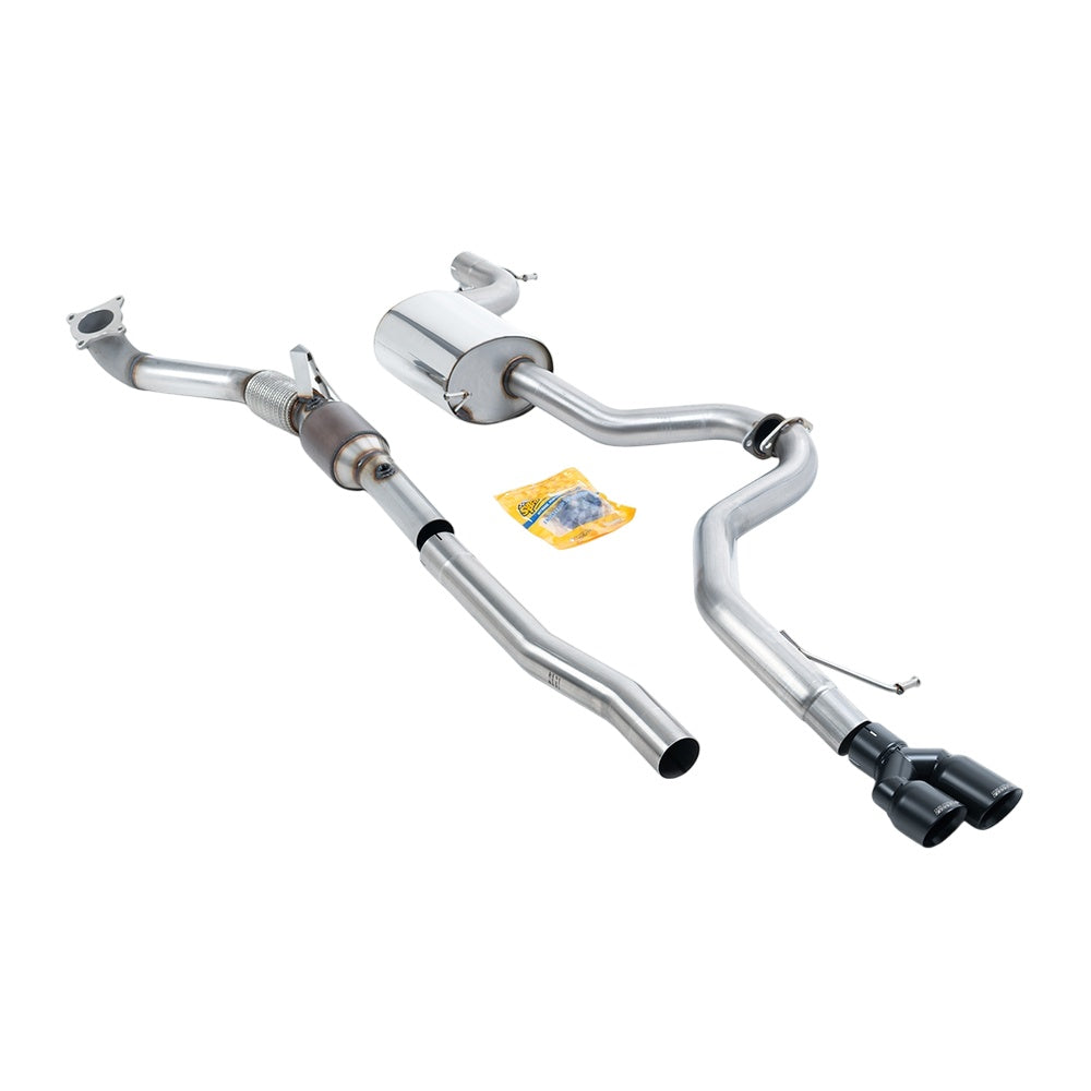 Milltek Turbo-back including Hi-Flow Sports Cat Exhaust Volkswagen Jetta Mk6 GLI 2.0 TSI 11-14