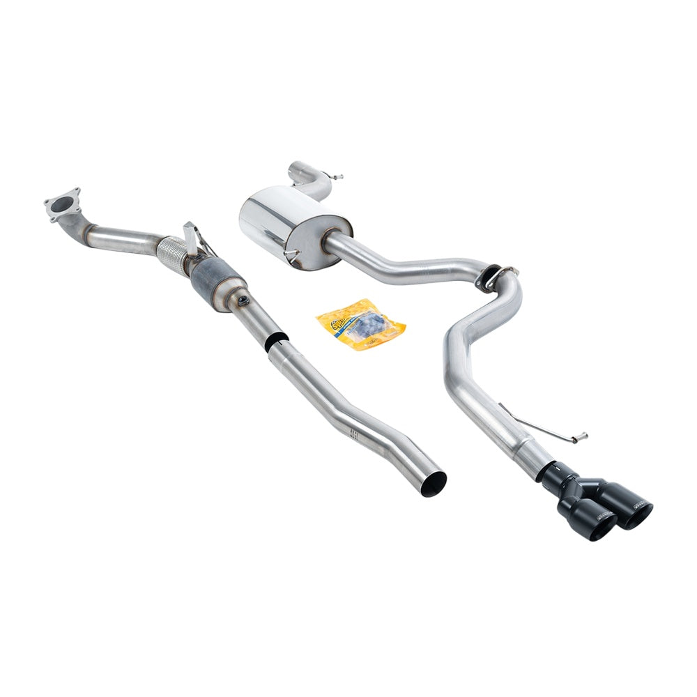 Milltek Turbo-back including Hi-Flow Sports Cat Exhaust Volkswagen Jetta Mk6 GLI 2.0 TSI 11-14