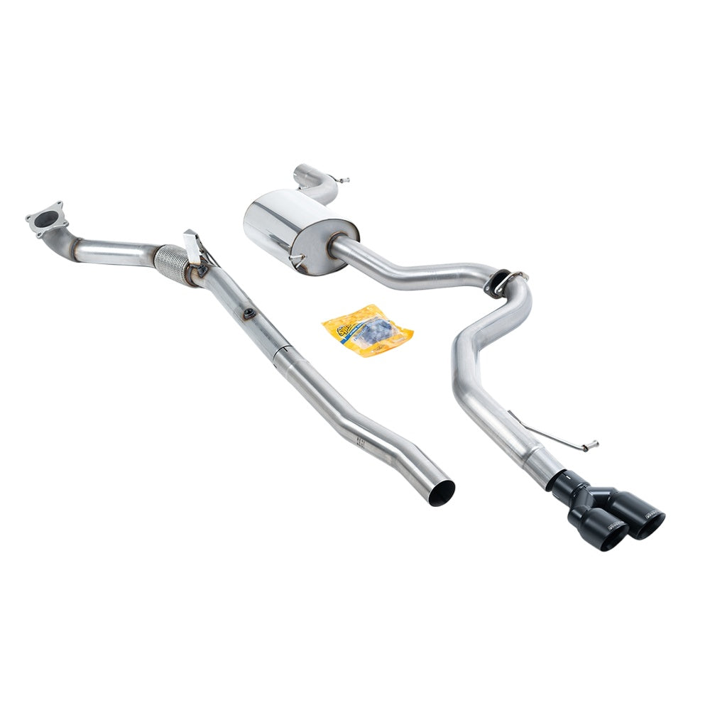 Milltek Turbo-back excluding Hi-Flow Sports Cat Exhaust Volkswagen Jetta Mk6 GLI 2.0 TSI 11-14