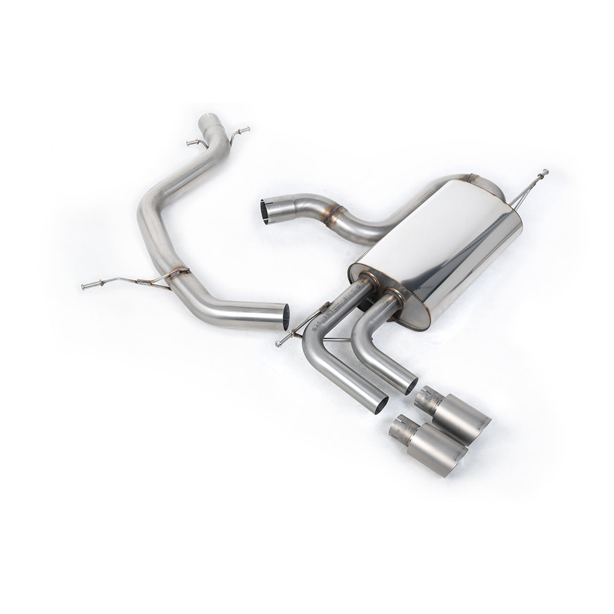 Milltek Cat Back Exhaust Volkswagen Golf Mk5 GTi Edition 30 2.0T FSi 230PS 06-09