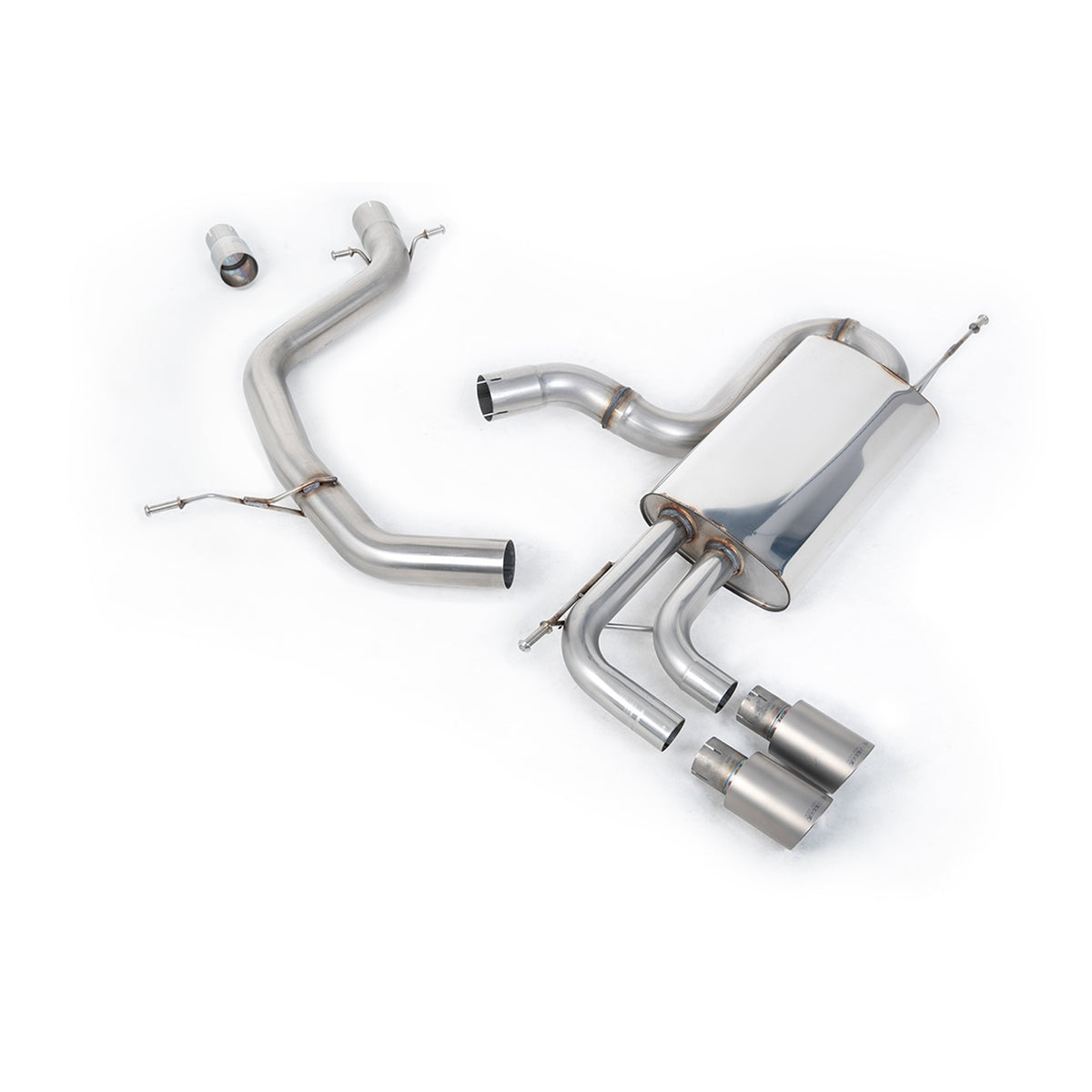 Milltek Cat Back Exhaust Volkswagen Golf Mk6 GT 1.4 TSI 160PS 09-13